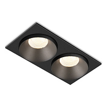 Потолочные светодиодные светильники Led technology CITY L 22.30 W 2FW NO DIM черный