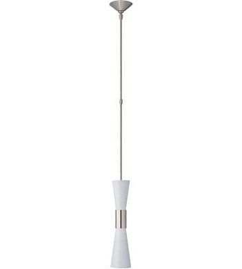 Clarkson Visual Comfort подвесной светильник полированный никель ARN5032PN/WHT