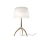 FN026001EH_13 Foscarini Lumiere TL 30th grande большая дизайнерская настольная лампа шампань; белый — фото 1