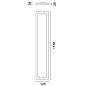 JPD3 iPlan Access iGuzzini 1155X120 mm panel - warm white - microprismatic screen - electronic — фото 1