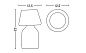 APOLLO PORTABLE LAMP Беспроводная светодиодная настольная лампа из дутого стекла Hay — фото 24
