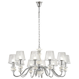 BETIS SP-PL12 Crystal Lux BETIS подвесная люстра с двенадцатью плафонами в классическом стиле