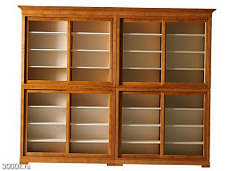 Modulo biedermeier Модульный книжный шкаф из вишневого дерева Morelato FS3710182