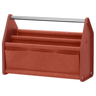 20139204 Locker Vitra Коробка для хранения кирпично-красная