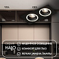 Встраиваемый точечный светильник Denkirs Halo DK2062-BK — фото 1