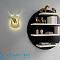 DEAR HEAD настенный светильник Popup Lighting DEAR HEAD GOLD