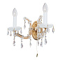 WA 2-458/2 MT-gold/A Maria Theresia Orion двухрожковое хрустальное бра с декоративными подвесками — фото 3