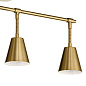 Sylvia 4 Light Rail Light Brushed Natural Brass потолочный светильник 52129BNB Kichler