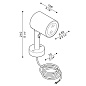 Ago Plus Wall Lombardo уличный настенный прожектор — фото 9
