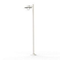 Aubanne N° 4; Clear glass E27 23W; Pure white