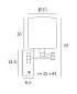 AHMOSIS + SWITCH cyl настенный светильник Davidts lighting — фото 10