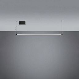 F39A01 21 Fabbian Pivot люстра с регулируемыми световыми модулями в антрацитовом оттенке