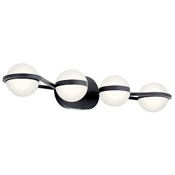 85093MBK Kichler Brettin настенный светильник с черным основанием и LED