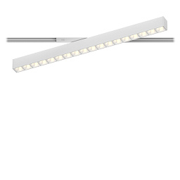 MT POINTER 9.30 W Led Technology MT компактный трековый линейный светильник с вытянутым корпусом и рядом утопленных источников света