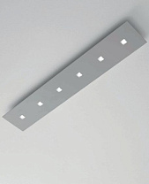 ISI PLAFONIERA 27W 220V 2700K GRIGIO