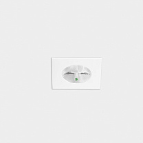 Downlight Play Flat Square Fixed Emergency 11.9W 4000K CRI 90 33.3º White IP54 1397lm