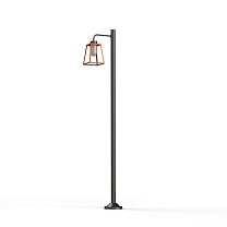 Lampiok 1 N° 7; Frosted glass E27 52W; Pure orange