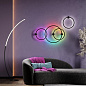 4386/24WL Odeon Light Omen накладной светильник, 24Вт, 3000K, черный — фото 3