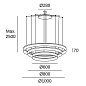 00-3649-BW-M3 подвесной светильник Leds C4 Circ Ø600 + Ø800 + Ø1000 белый — фото 1