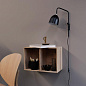 Easton wall lamp Dyberg Larsen настенный светильник черный 9016