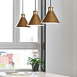 Zailey 9.5" 1 Light Pendant Natural Brass подвесной светильник 52176NBR Kichler — фото 2