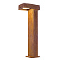 1006347 SLV RUSTY® PATHLIGHT 70 FL rust 3000K IP55 уличный садовый светильник — фото 2
