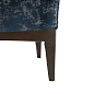 8134 Ferguson Chair Peacock Chenille Walnut Arteriors мягкое сиденье — фото 6