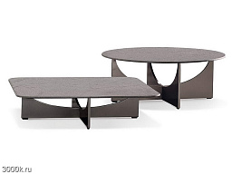 Lido cord outdoor Каменный журнальный столик на открытом воздухе Minotti