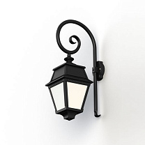 Avenue 2 N° 2; Opal PMMA Built-in LED 2700°K warm white 13W; Dark black