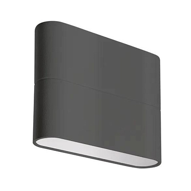 032410 Arlight Светильник SP-WALL-FLAT-S110x90-2x3W Warm3000 (GR, 120 deg, 230V)