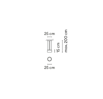 Guise,Pendant Graphite 3000K,1-10V PUSH