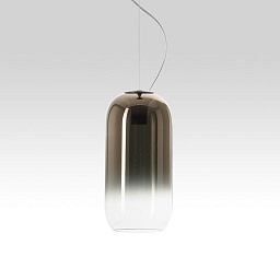 1405060A Artemide Gople подвесной светильник с овальным плафоном из затемнённого стекла