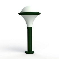 Dallas N° 7; Opal polycarbonate E27 75W; British green