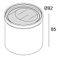 13969 9300 ANO Delta Light LOGIC R WALLWASH 24V SBL Встраиваемый светильник — фото 1
