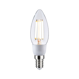 29128 Paulmann LED Candle светодиодная лампа свечная прозрачная с нитевыми светодиодами