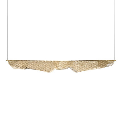 L0571301 MEDITERRANEA Petite Friture Большой подвесной светильник с латунным плафоном