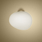 FN16801511_10 Foscarini Gregg Grande Semi 1 AP крупный современный настенный светильник белый; сатиновый белый — фото 1