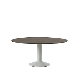 MITAB160R0503 Muuto Midst обеденный стол круглый дуб серый 160 см