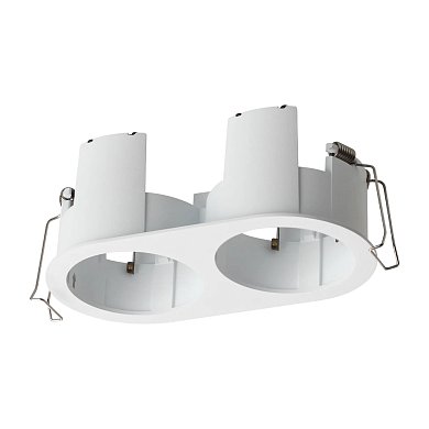 Декоративная рамка Beyond рамка CON BORDO двойная 10W Ideal Lux 355931, белая