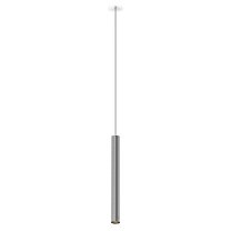 LOGIC R300 8.30 WB + BASE N Led Technology подвесной светильник сатиновое серебро + чёрный