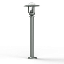 Newpark N° 5; Clear glass E27 105W; Metal grey