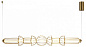 14030/1PL Gold Indigo Collisore подвесной светильник 17W 1275lm 4000K — фото 1