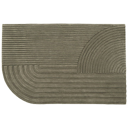 44603 Muuto Relevo ковер шерстяной серо коричневый 200x300 см