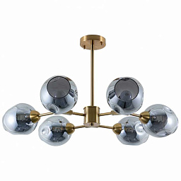 A7759PL-6PB Arte Lamp Yuka люстра на штанге E27 6х60W