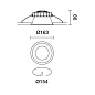 QF81 Easy iGuzzini Ø 153 mm - warm white - electronic - UGR<19