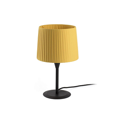 64317-36 Faro SAMBA Black/ribbon yellow mini table lamp настольная лампа черный