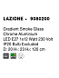 9080200 LAZIONE Novaluce светильник LED E27 1x12W 230V IP20