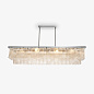 Потолочный светильник Pentagon Rectangular Chandelier Bella Figura CL440 — фото 1