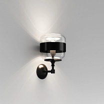 Настенный светильник FUTURA P CRYSTAL BLACK MATT BLACK 1 E27 CE