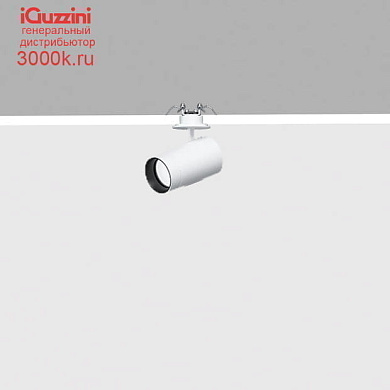 QX20 Palco Recessed iGuzzini Palco single recess Ø51 - flood - remote driver